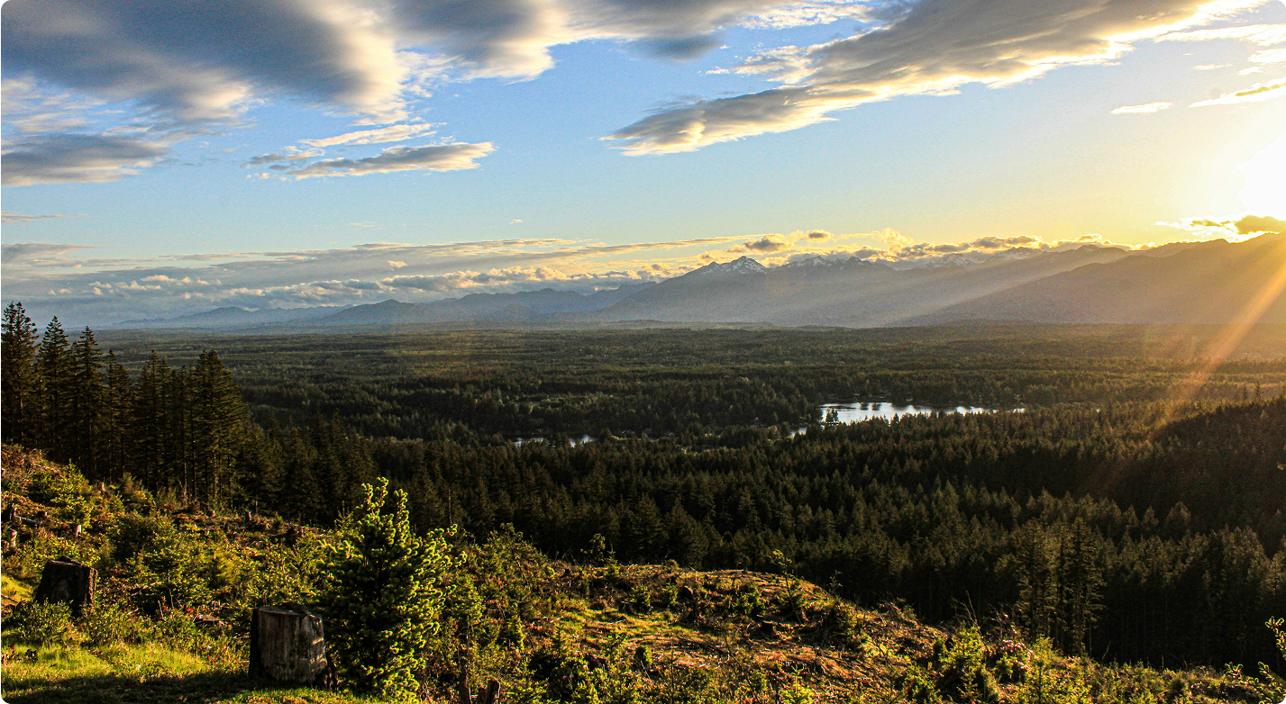 About Landscape with Sun and Clouds About Landscape with Sun and Clouds